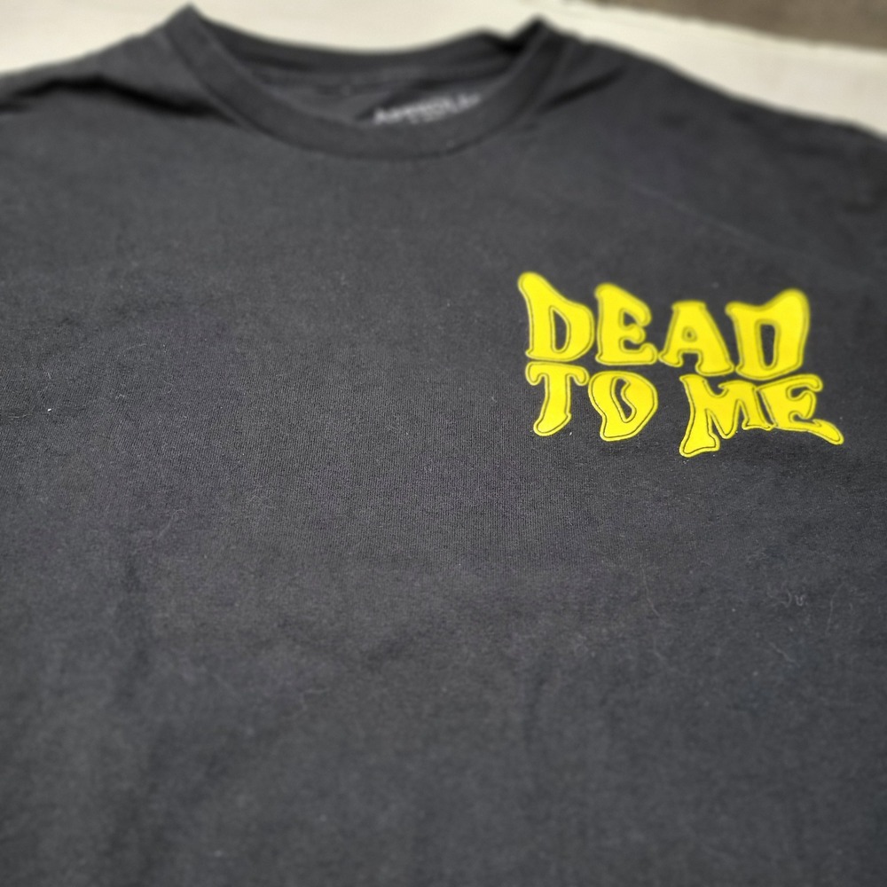 Assholes Live Forever Dead To Me Skull Floral Graphic T-Shirt Black Large